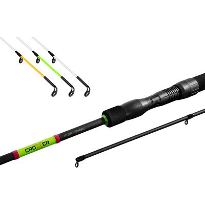 Delphin CROXER 270cm/45g/2 pcs Gray, Beige, Green 270cm/45g/ 2pcs - Publicité Delphin CROXER 270cm/45g/2 pcs Gray, Beige, Green 270cm/45g/ 2pcs - Publicité