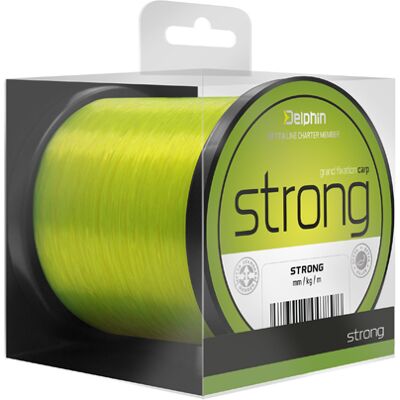 Delphin - STRONG CARP - 0.28mm - 6.5kg - fil de pêche - Publicité Delphin - STRONG CARP - 0.28mm - 6.5kg - fil de pêche - Publicité