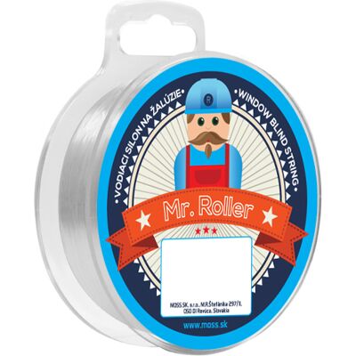 Delphin MR.ROLLER - Fil pour store - 0,80mm, 1000m, Argent, Gris, Rouge, Or - Publicité Delphin MR.ROLLER - Fil pour store - 0,80mm, 1000m, Argent, Gris, Rouge, Or - Publicité