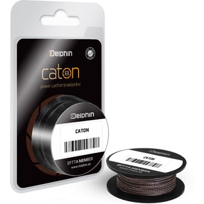 Delphin - CATON - marron 0,63mm 10m - ligne de pêche - Publicité Delphin - CATON - marron 0,63mm 10m - ligne de pêche - Publicité