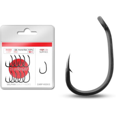Delphin - HKD RIGER - Argent - 6 - Hook - Publicité Delphin - HKD RIGER - Argent - 6 - Hook - Publicité