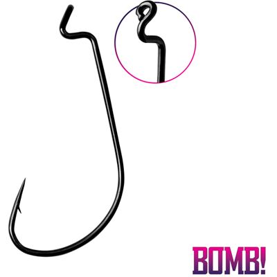 Delphin - Hameçon BOMB - 2/0 - Argent - hooks - Publicité Delphin - Hameçon BOMB - 2/0 - Argent - hooks - Publicité