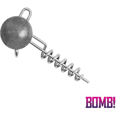 Delphin BOMB! Twisto JIGER / par 3 25g Gray, Beige, Silver - Publicité Delphin BOMB! Twisto JIGER / par 3 25g Gray, Beige, Silver - Publicité