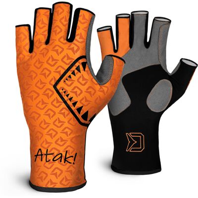 Gants 3/4 Delphin Atak! 75F XL Red, Black, Beige, Silver XL - Publicité Gants 3/4 Delphin Atak! 75F XL Red, Black, Beige, Silver XL - Publicité