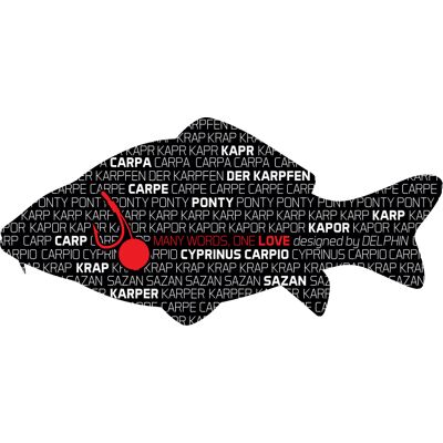 Delphin - CARPE Words - Noir - Sticker - Publicité Delphin - CARPE Words - Noir - Sticker - Publicité