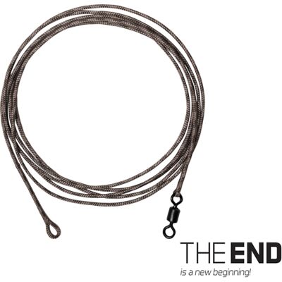 Delphin - THE END Leadcore + Swivel - 1 m - 45 lbs - Kit Leadcore - Publicité Delphin - THE END Leadcore + Swivel - 1 m - 45 lbs - Kit Leadcore - Publicité