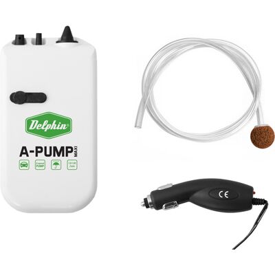 Delphin A-PUMP Maxi - Pompe à air pour appâts - Publicité Delphin A-PUMP Maxi - Pompe à air pour appâts - Publicité