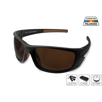 Lunettes polarisante Delphin SG ESO Gray, Beige - Publicité Lunettes polarisante Delphin SG ESO Gray, Beige - Publicité