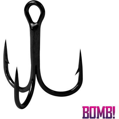 Delphin Hameҫon - BOMB! MultiHook - #2 - Gris - Hameçon de pêche - Publicité Delphin Hameҫon - BOMB! MultiHook - #2 - Gris - Hameçon de pêche - Publicité