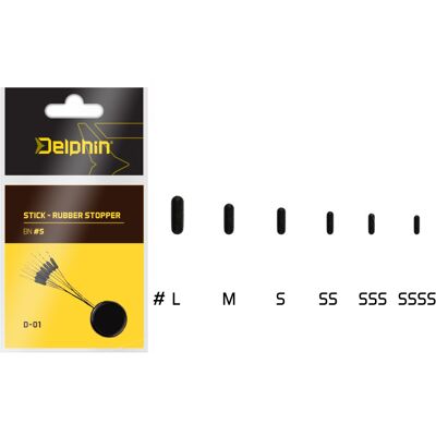 Delphin - Stick - Or - Stop Float L - Accessoire de pêche - Publicité Delphin - Stick - Or - Stop Float L - Accessoire de pêche - Publicité