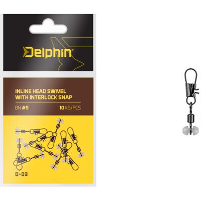 Delphin - Pivot de tête Inline avec Interlock - Gris/Beige - Publicité Delphin - Pivot de tête Inline avec Interlock - Gris/Beige - Publicité