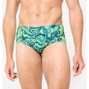 Slip de bain bandeau natation Homme - 900 pint jaune vert - NABAIJI 46 L/XL - Publicité Slip de bain bandeau natation Homme - 900 pint jaune vert - NABAIJI 46 L/XL - Publicité
