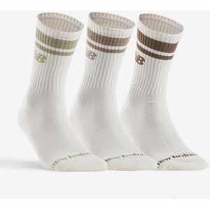 Chaussettes de sport hautes New Balance x 3 blanches bandes de couleur - NEW BALANCE 39/42 - Publicité Chaussettes de sport hautes New Balance x 3 blanches bandes de couleur - NEW BALANCE 39/42 - Publicité