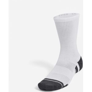 Lot de 3 paires de chaussettes hautes, Performance Tech unisexes, blanc - UNDER ARMOUR 39/42 - Publicité Lot de 3 paires de chaussettes hautes, Performance Tech unisexes, blanc - UNDER ARMOUR 39/42 - Publicité