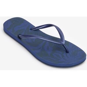 Tongs Femme - 500 Flowy bleu abysse - OLAIAN 35/38 - Publicité Tongs Femme - 500 Flowy bleu abysse - OLAIAN 35/38 - Publicité