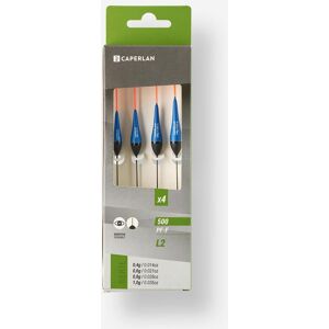 CAPERLAN LOT DE 4 FLOTTEURS L2 POUR LA PECHE AU COUP EN ETANG PF-F500 0,4g/0,6g/0,8g/1g - Publicité CAPERLAN LOT DE 4 FLOTTEURS L2 POUR LA PECHE AU COUP EN ETANG PF-F500 0,4g/0,6g/0,8g/1g - Publicité