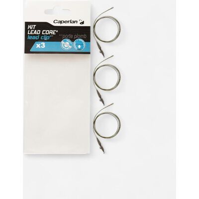 CAPERLAN ACCESSOIRES PÊCHE DE LA CARPE KIT LEADCORE + LEAD CLIP - Publicité CAPERLAN ACCESSOIRES PÊCHE DE LA CARPE KIT LEADCORE + LEAD CLIP - Publicité