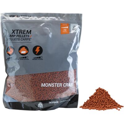 CAPERLAN Pellets pêche de la carpe Xtrem Carp Pellets 3kg 4mm Monstercrab - Publicité CAPERLAN Pellets pêche de la carpe Xtrem Carp Pellets 3kg 4mm Monstercrab - Publicité