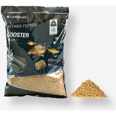 CAPERLAN Gooster pellet feeder 2mm 700g pour la pêche au method feeder. Publicité CAPERLAN Gooster pellet feeder 2mm 700g pour la pêche au method feeder. Publicité