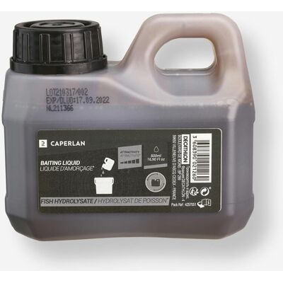 CAPERLAN Liquide d'amorçage Hydrolysat de Poisson Pêche de la carpe - Publicité CAPERLAN Liquide d'amorçage Hydrolysat de Poisson Pêche de la carpe - Publicité