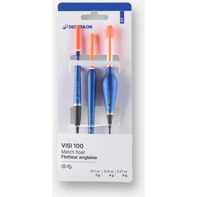 CAPERLAN LOT DE 3 FLOTTEURS POLYVALENTS MTCH 100 VISI - Publicité CAPERLAN LOT DE 3 FLOTTEURS POLYVALENTS MTCH 100 VISI - Publicité