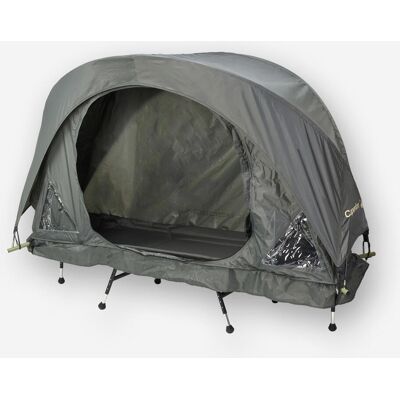 CAPERLAN Bivvy pêche de la carpe BEDBOX II - Publicité CAPERLAN Bivvy pêche de la carpe BEDBOX II - Publicité