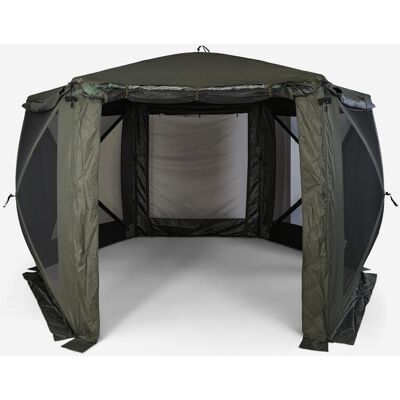 CAPERLAN Abri pêche de la carpe Social Bivvy XXL - Publicité CAPERLAN Abri pêche de la carpe Social Bivvy XXL - Publicité