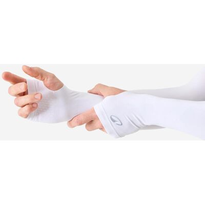 CAPERLAN Manchons de pêche Anti-UV pêche 100 Blanc - Publicité CAPERLAN Manchons de pêche Anti-UV pêche 100 Blanc - Publicité