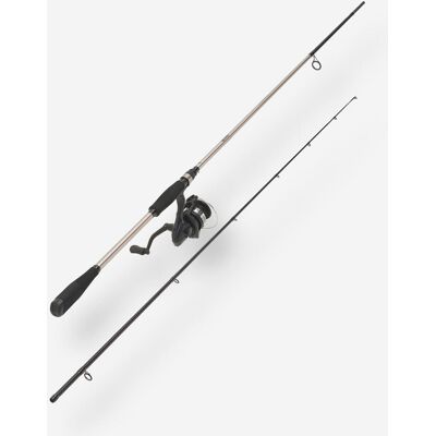CAPERLAN Ensemble canne & moulinet pêche aux leurres WXM 100 Spinning 2.70m MH 10-30g - Publicité CAPERLAN Ensemble canne & moulinet pêche aux leurres WXM 100 Spinning 2.70m MH 10-30g - Publicité