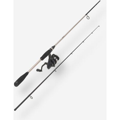 CAPERLAN Ensemble canne & moulinet pêche aux leurres WXM 100 Spinning 2.40 MH 10-30g - Publicité CAPERLAN Ensemble canne & moulinet pêche aux leurres WXM 100 Spinning 2.40 MH 10-30g - Publicité