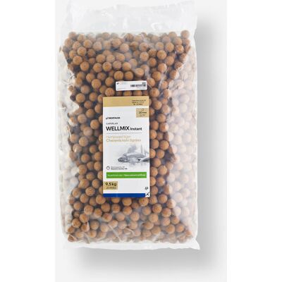 CAPERLAN Bouillettes pêche de la carpe Wellmix Instant 20mm 9,5kg Chènevis - Noix tigrées - Publicité CAPERLAN Bouillettes pêche de la carpe Wellmix Instant 20mm 9,5kg Chènevis - Noix tigrées - Publicité