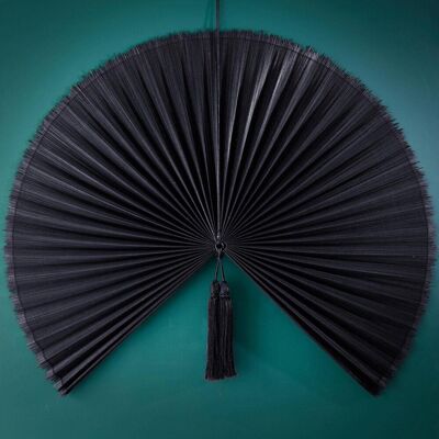 Becquet Eventail Décoratif FAN Noir unisex - Publicité Becquet Eventail Décoratif FAN Noir unisex - Publicité