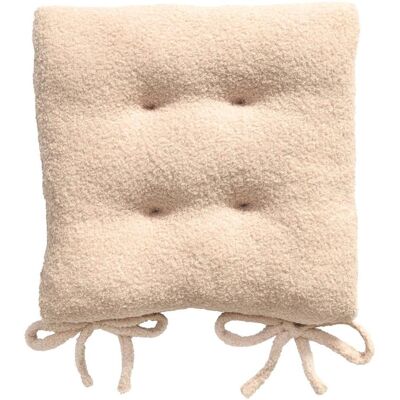 Becquet Lot de 2 galettes de chaise FIDELI - écru 40 x 40 cm unisex - Publicité Becquet Lot de 2 galettes de chaise FIDELI - écru 40 x 40 cm unisex - Publicité