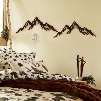 Becquet Décoration murale montagne stylisé Pic du Midi 60 cm unisex - Publicité Becquet Décoration murale montagne stylisé Pic du Midi 60 cm unisex - Publicité
