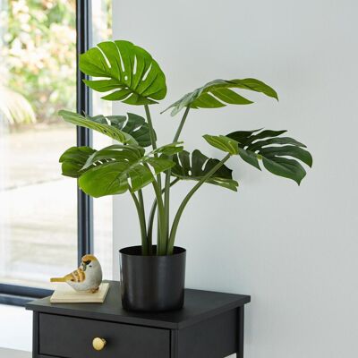 Becquet Plante artificielle monstera RODEAvoir unisex - Publicité Becquet Plante artificielle monstera RODEAvoir unisex - Publicité