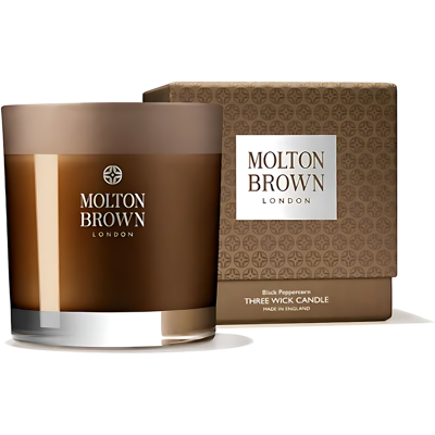 Bougie 3 Mèches Poivre Noir-Molton Brown unisex - Publicité Bougie 3 Mèches Poivre Noir-Molton Brown unisex - Publicité