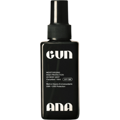 Gun Ana Brume Corps UV SPF 50 unisex - Publicité Gun Ana Brume Corps UV SPF 50 unisex - Publicité