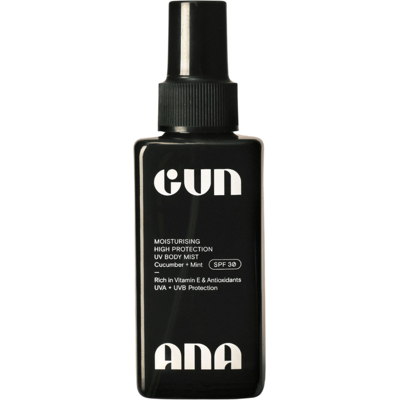 Gun Ana Brume Corps UV SPF 30 unisex - Publicité Gun Ana Brume Corps UV SPF 30 unisex - Publicité