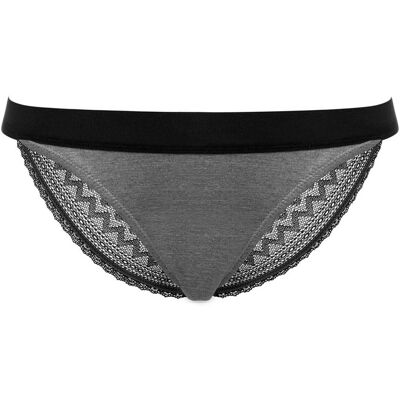 Cache Coeur Culotte de grossesse taille basse - gris S unisex - Publicité Cache Coeur Culotte de grossesse taille basse - gris S unisex - Publicité