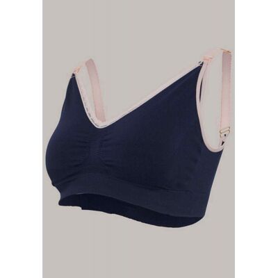Soutien-gorge de grossesse et allaitement doux - Bleu Carriwell S unisex - Publicité Soutien-gorge de grossesse et allaitement doux - Bleu Carriwell S unisex - Publicité