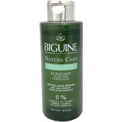 Biguine Paris Shampoing Purifiant Biguine Nature Care female - Publicité Biguine Paris Shampoing Purifiant Biguine Nature Care female - Publicité