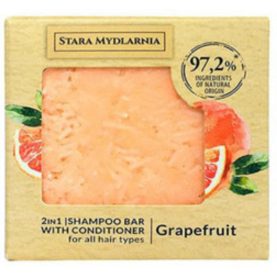 Shampoing solide avec packaging en carton GRAPEFRUIT - Bodymania female - Publicité Shampoing solide avec packaging en carton GRAPEFRUIT - Bodymania female - Publicité