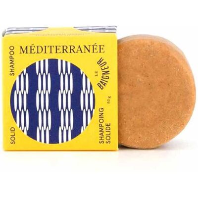 Le Baigneur Shampoing Solide Méditerranée male - Publicité Le Baigneur Shampoing Solide Méditerranée male - Publicité