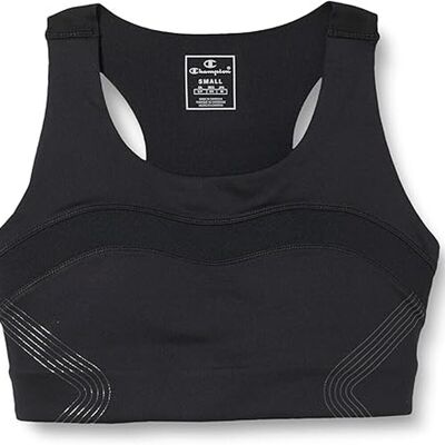 Champion Underwear Brassière de Sport Champion Noire XL unisex - Publicité Champion Underwear Brassière de Sport Champion Noire XL unisex - Publicité