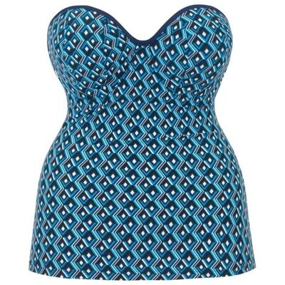 Curvy Kate Maillot Tankini balconnet bleu Curvy Kate en nylon 85H unisex - Publicité Curvy Kate Maillot Tankini balconnet bleu Curvy Kate en nylon 85H unisex - Publicité