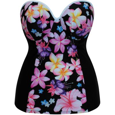 Curvy Kate Maillot Tankini armatures noir 90E unisex - Publicité Curvy Kate Maillot Tankini armatures noir 90E unisex - Publicité