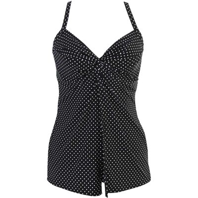 Miraclesuit Haut de tankini gainant noir 48 unisex - Publicité Miraclesuit Haut de tankini gainant noir 48 unisex - Publicité
