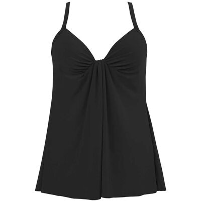 Miraclesuit Haut de tankini gainant noir 42 unisex - Publicité Miraclesuit Haut de tankini gainant noir 42 unisex - Publicité