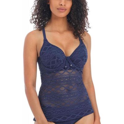 Freya maillot Tankini armatures - Bleu SUNDANCE en nylon 85E unisex - Publicité Freya maillot Tankini armatures - Bleu SUNDANCE en nylon 85E unisex - Publicité