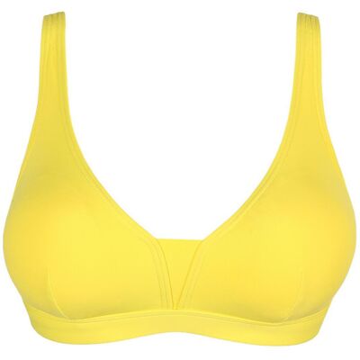 Prima Donna Bain Haut de maillot de bain triangle sans armaures - Jaune Prima Donna Maillot 40 unisex - Publicité Prima Donna Bain Haut de maillot de bain triangle sans armaures - Jaune Prima Donna Maillot 40 unisex - Publicité